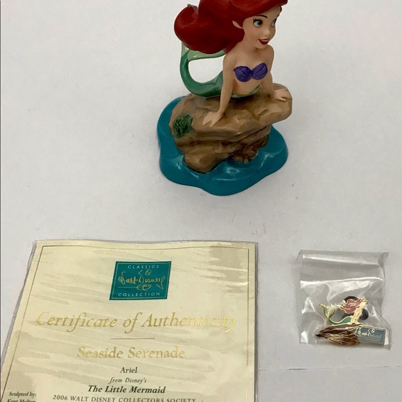 Disney Classics Collection The Little Mermaid, Ariel Sculpture. - Picture 5 of 9